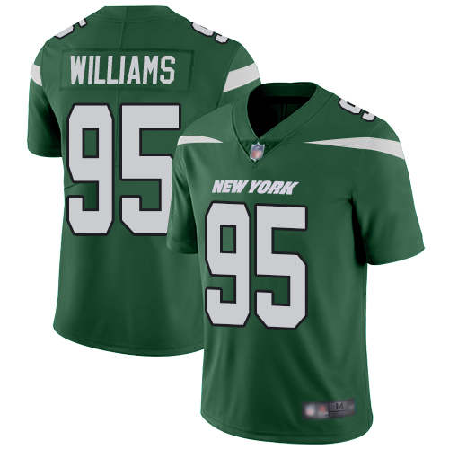 New York Jets Limited Green Youth Quinnen Williams Home Jersey NFL Football 95 Vapor Untouchable